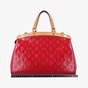 Pre-owned Louis Vuitton Brea MM ROSE INDIEN Vernis M91798 shoulderbag | stylenewstar