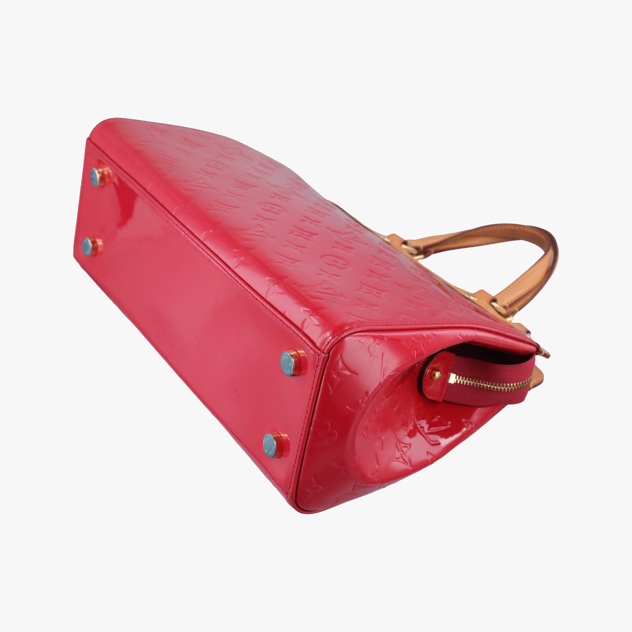Pre-owned Louis Vuitton Brea MM ROSE INDIEN Vernis M91798 shoulderbag | stylenewstar