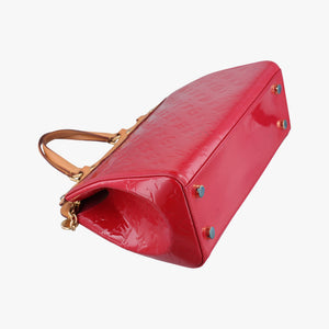 Pre-owned Louis Vuitton Brea MM ROSE INDIEN Vernis M91798 shoulderbag | stylenewstar