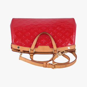 Pre-owned Louis Vuitton Brea MM ROSE INDIEN Vernis M91798 shoulderbag | stylenewstar