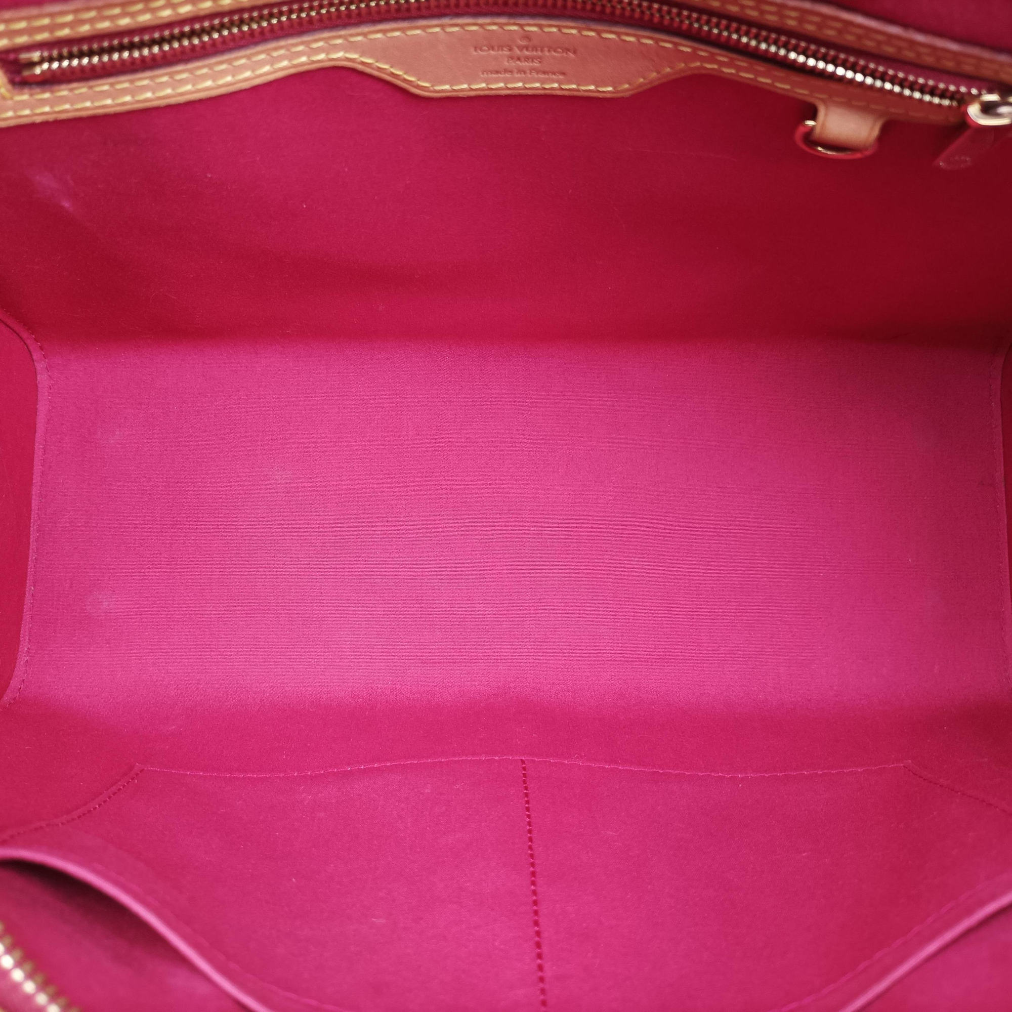 Pre-owned Louis Vuitton Brea MM ROSE INDIEN Vernis M91798 shoulderbag | stylenewstar