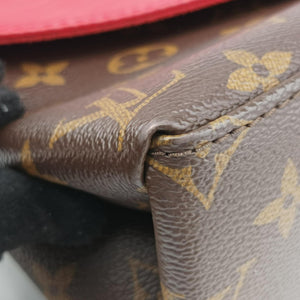 Vintage Louis Vuitton SAINT MICHEL brown×COQUELICOT Monogram Canvas×Epi Leather M44031 shoulderbag | stylenewstar