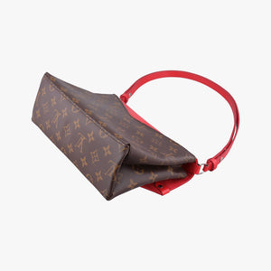 Vintage Louis Vuitton SAINT MICHEL brown×COQUELICOT Monogram Canvas×Epi Leather M44031 shoulderbag | stylenewstar