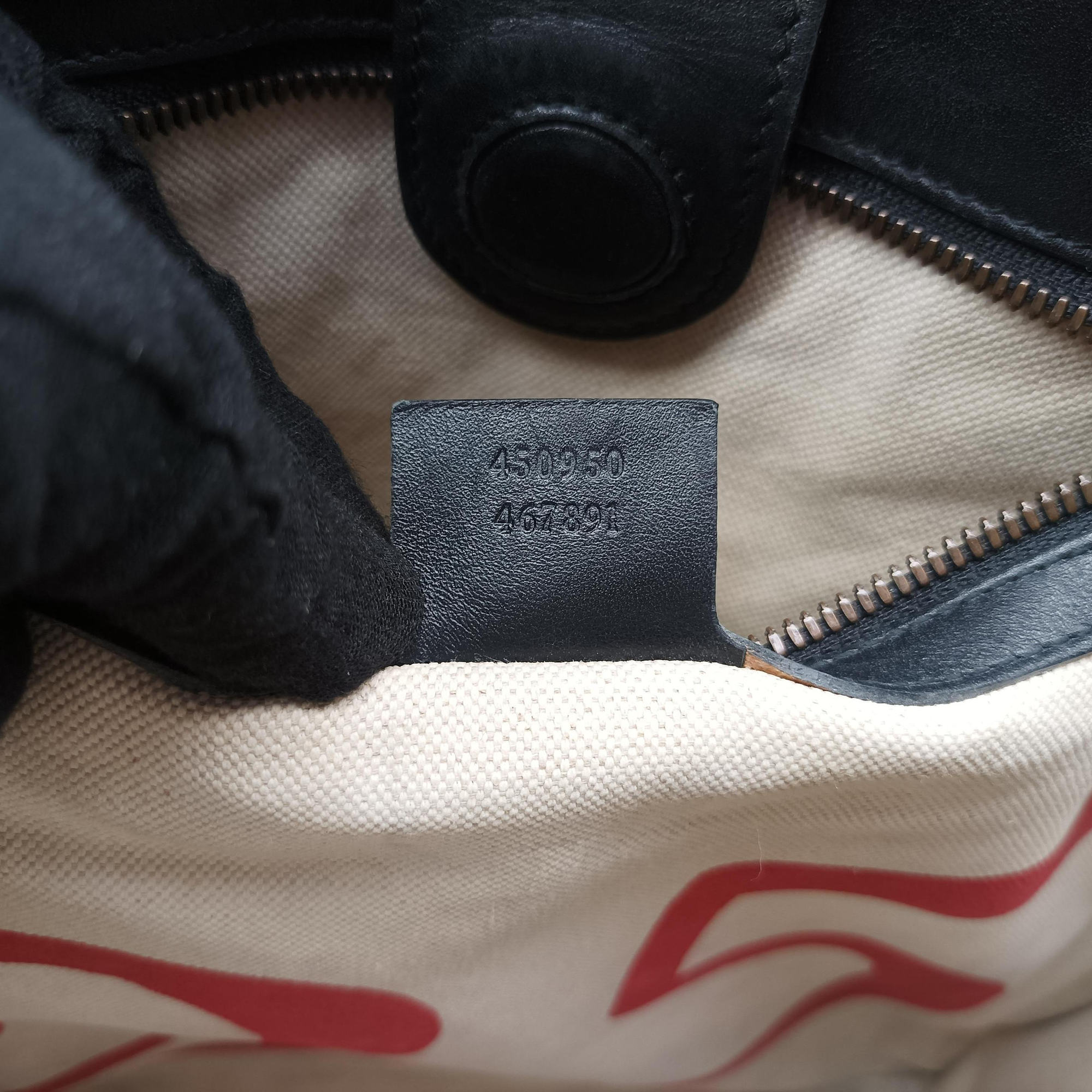 Vintage Gucci GG Supreme Bee Beige×black PVC coated canvas×Leather 450950 shoulderbag | stylenewstar