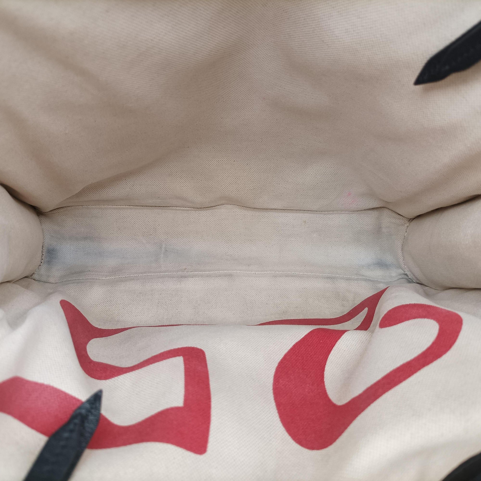 Vintage Gucci GG Supreme Bee Beige×black PVC coated canvas×Leather 450950 shoulderbag | stylenewstar