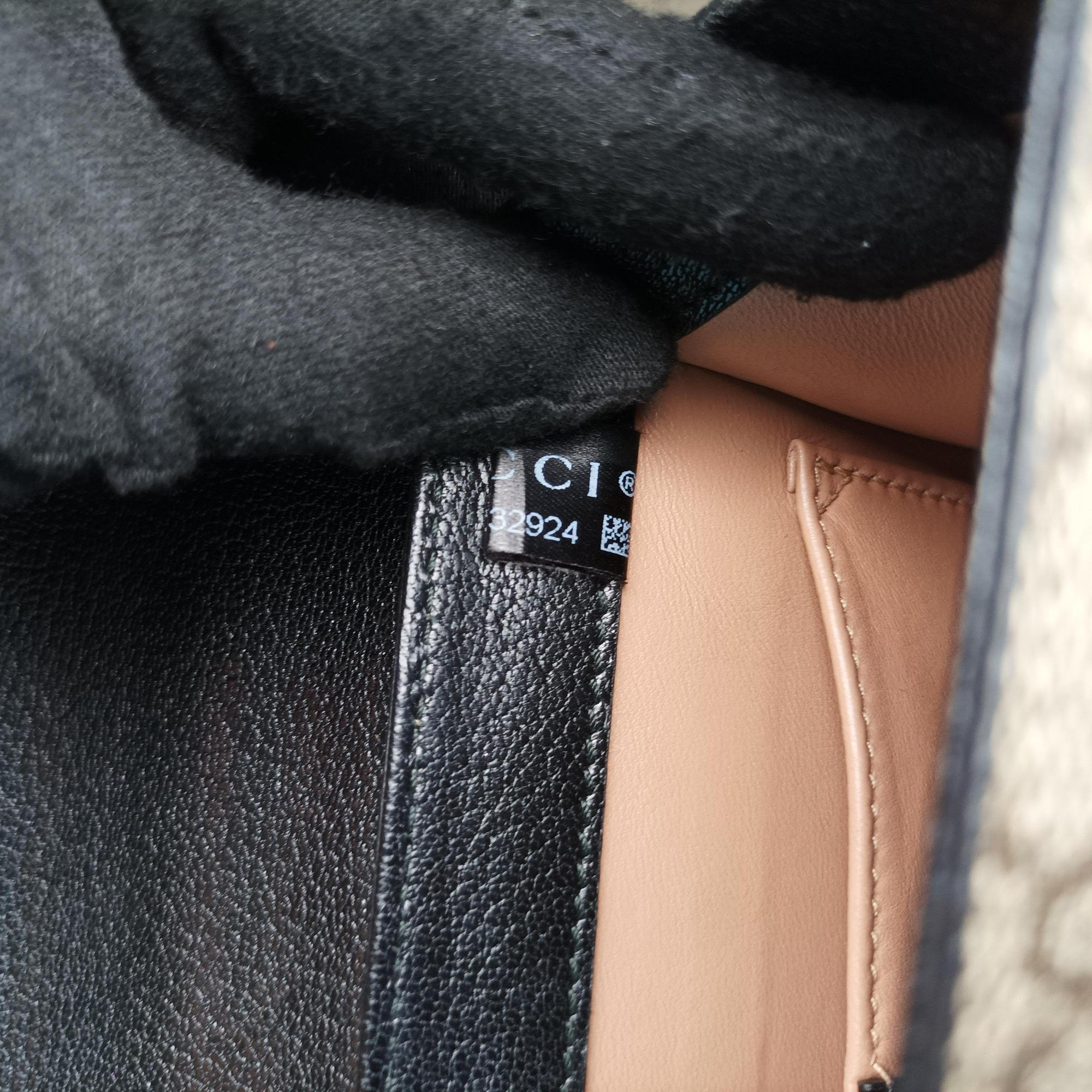 Vintage Gucci Mini Fox Brooch Bamboo Beige×Multicolour PVC coated canvas×Leather 466428 shoulderbag | stylenewstar