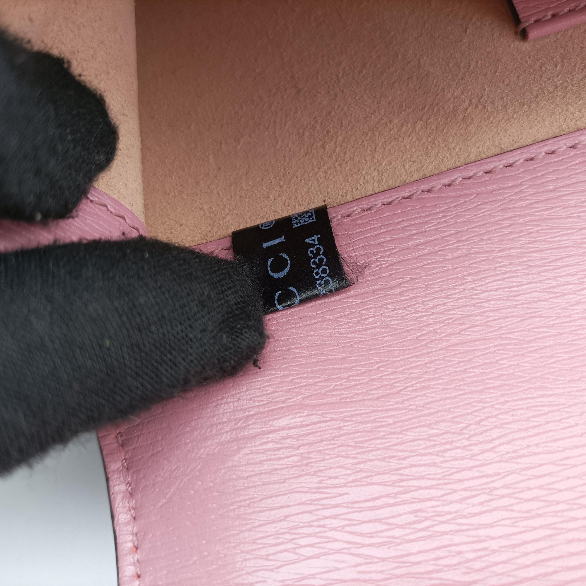 Pre-owned Gucci Dionysus pink×Multicolour Leather 421970 shoulderbag | stylenewstar