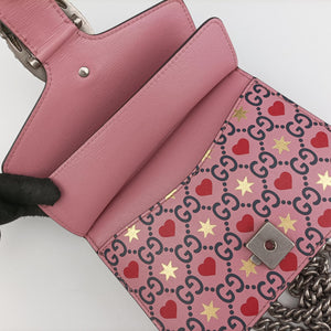 Pre-owned Gucci Dionysus pink×Multicolour Leather 421970 shoulderbag | stylenewstar