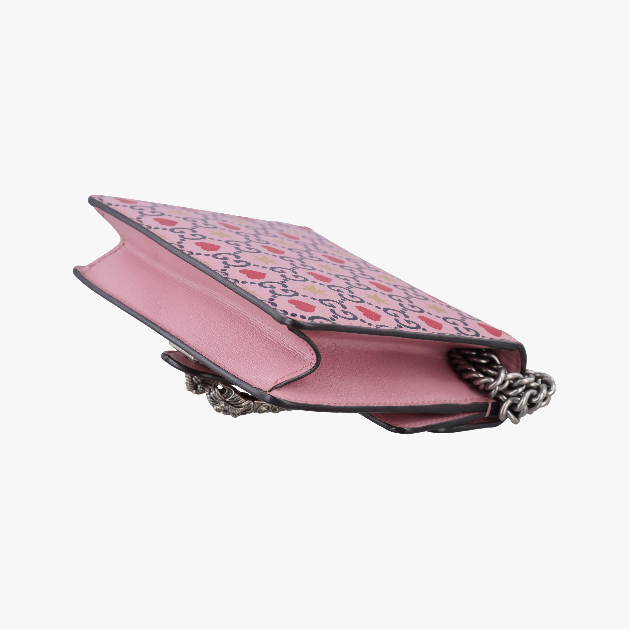 Pre-owned Gucci Dionysus pink×Multicolour Leather 421970 shoulderbag | stylenewstar