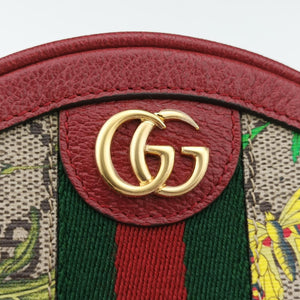 Vintage Gucci Ophidia Red×Multicolour PVC coated canvas×Leather 598661 backpack/rucksack | stylenewstar