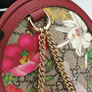 Vintage Gucci Ophidia Red×Multicolour PVC coated canvas×Leather 598661 backpack/rucksack | stylenewstar