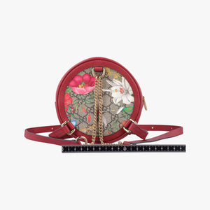 Vintage Gucci Ophidia Red×Multicolour PVC coated canvas×Leather 598661 backpack/rucksack | stylenewstar