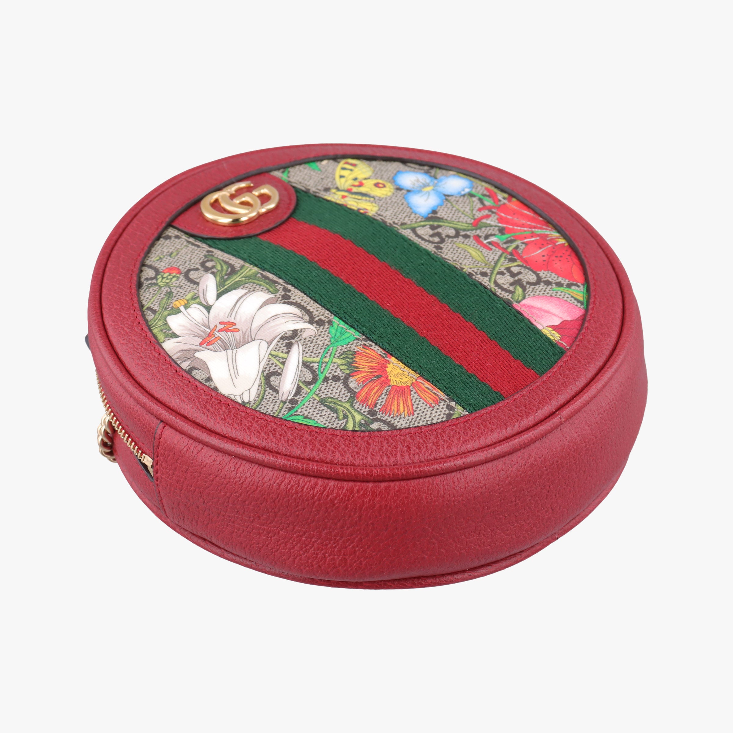 Vintage Gucci Ophidia Red×Multicolour PVC coated canvas×Leather 598661 backpack/rucksack | stylenewstar