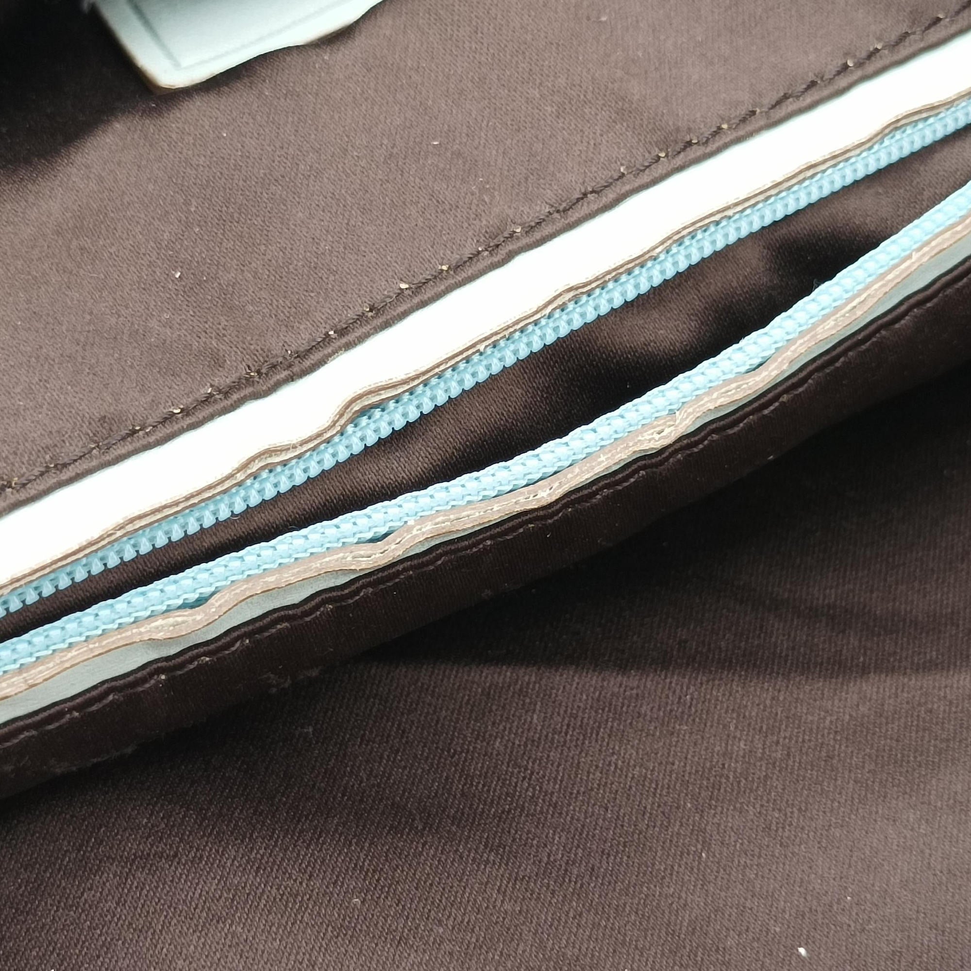 Vintage Yves Saint Laurent Rive Gauche Mombasa Light Blue Suede 205118 shoulderbag | stylenewstar