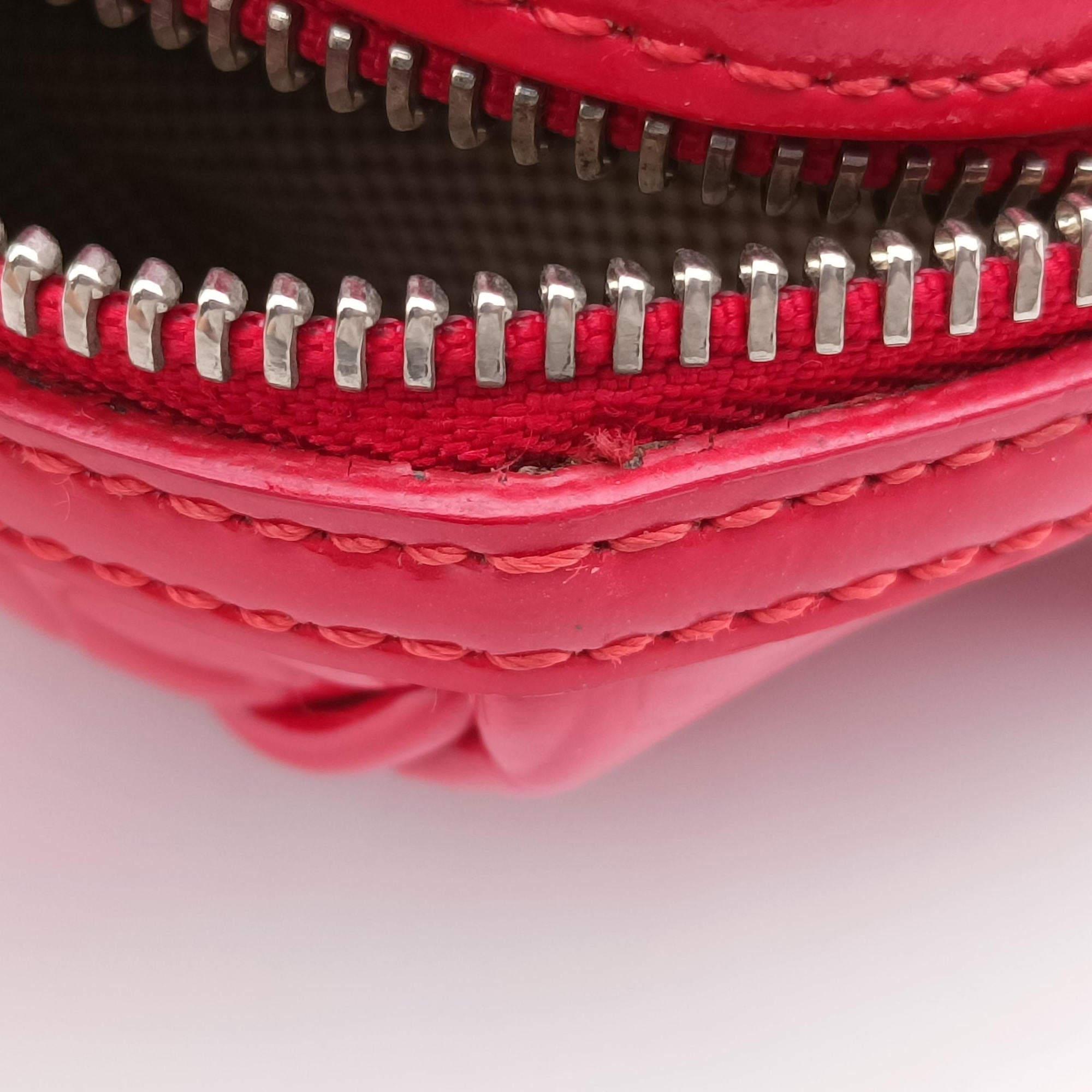 Pre-owned Christian Dior Ultimate Red patent leather  handbag | stylenewstar