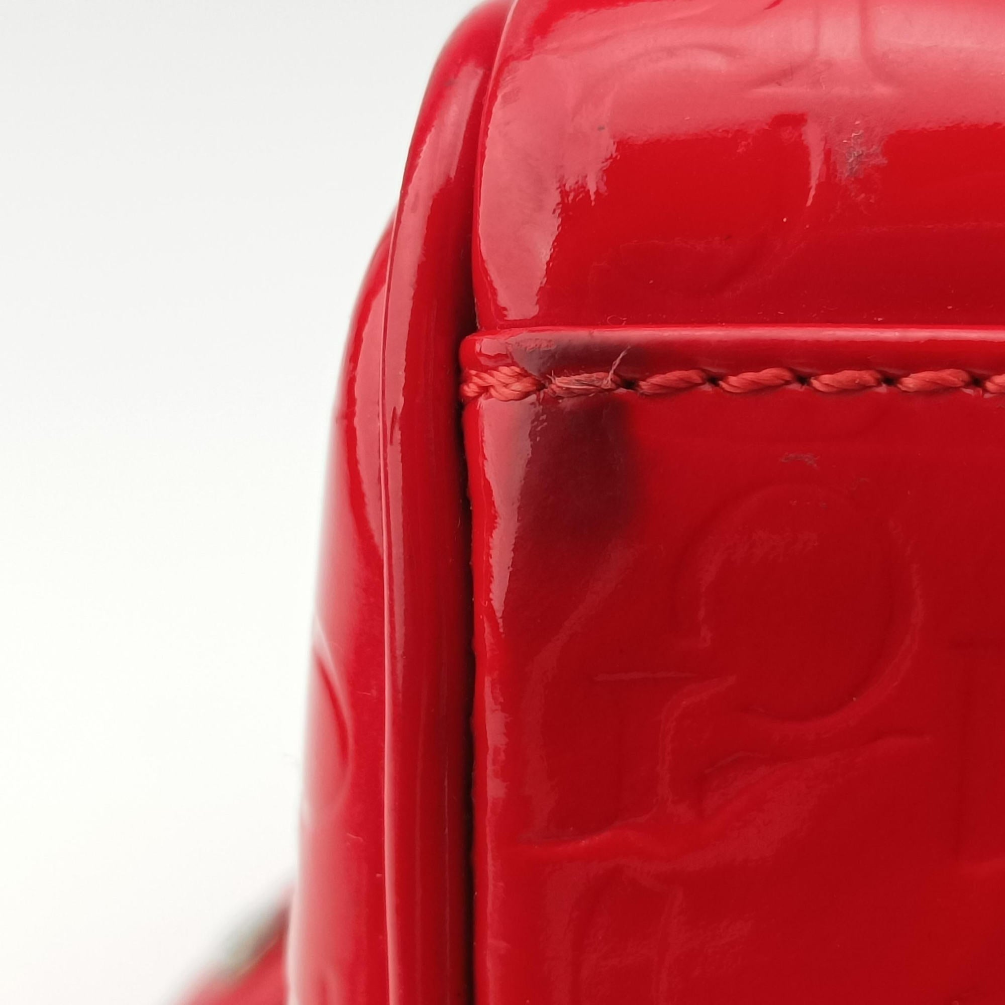 Pre-owned Christian Dior Ultimate Red patent leather  handbag | stylenewstar
