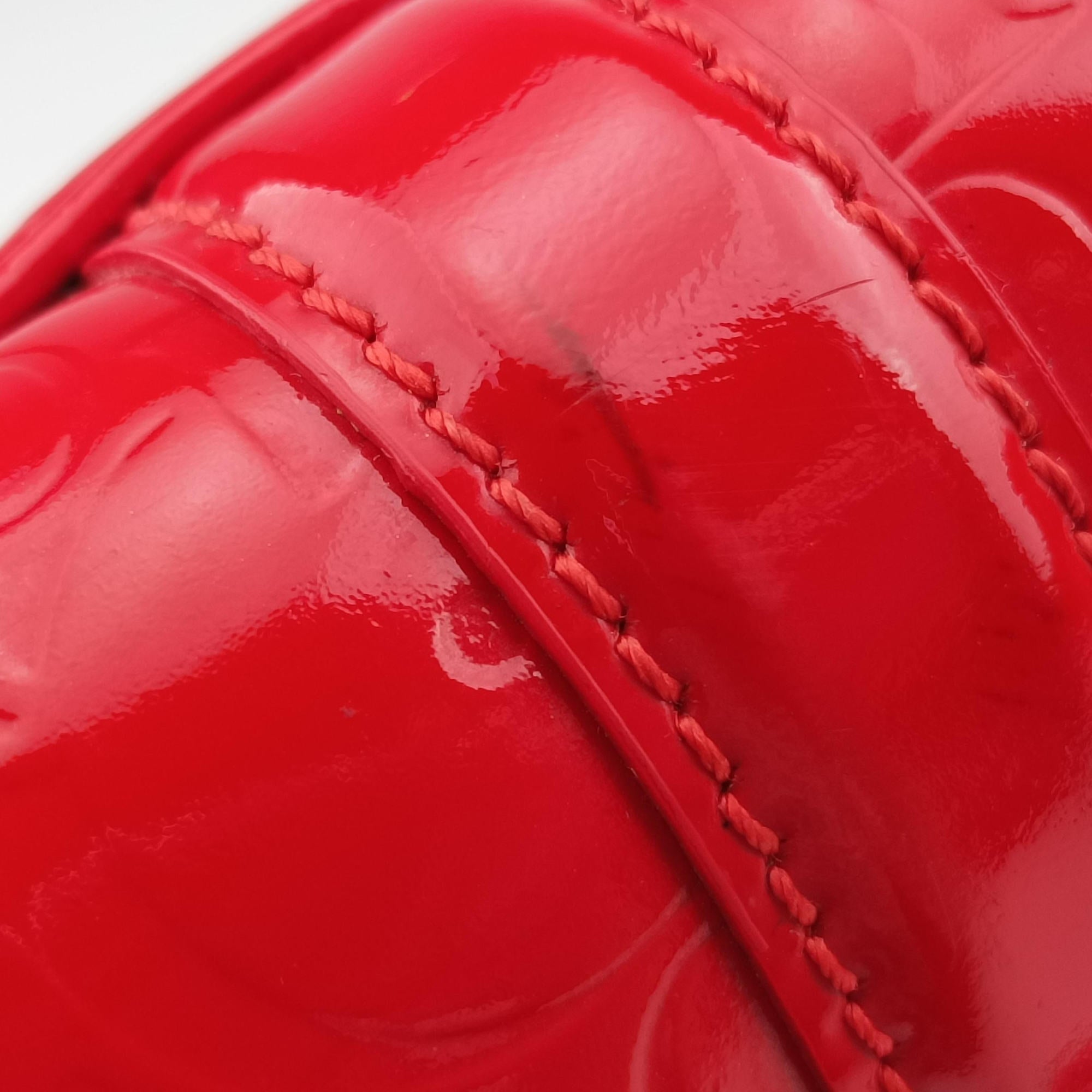 Pre-owned Christian Dior Ultimate Red patent leather  handbag | stylenewstar