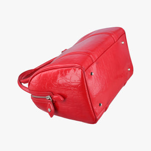 Pre-owned Christian Dior Ultimate Red patent leather  handbag | stylenewstar