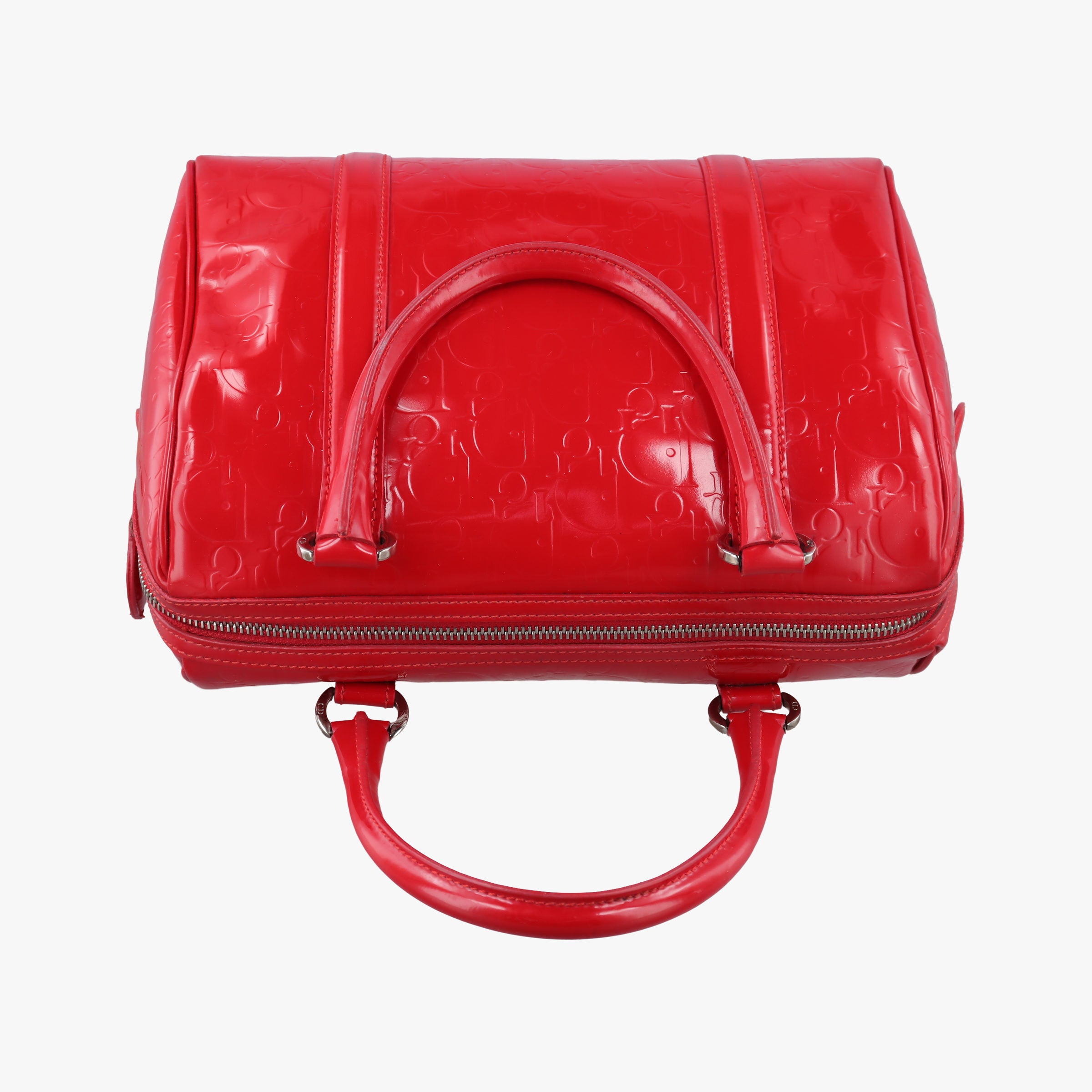 Pre-owned Christian Dior Ultimate Red patent leather  handbag | stylenewstar