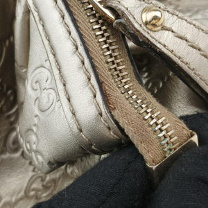 Secondhand Gucci Sukey GUCCISSIMA Golden Leather 223974 shoulderbag | stylenewstar