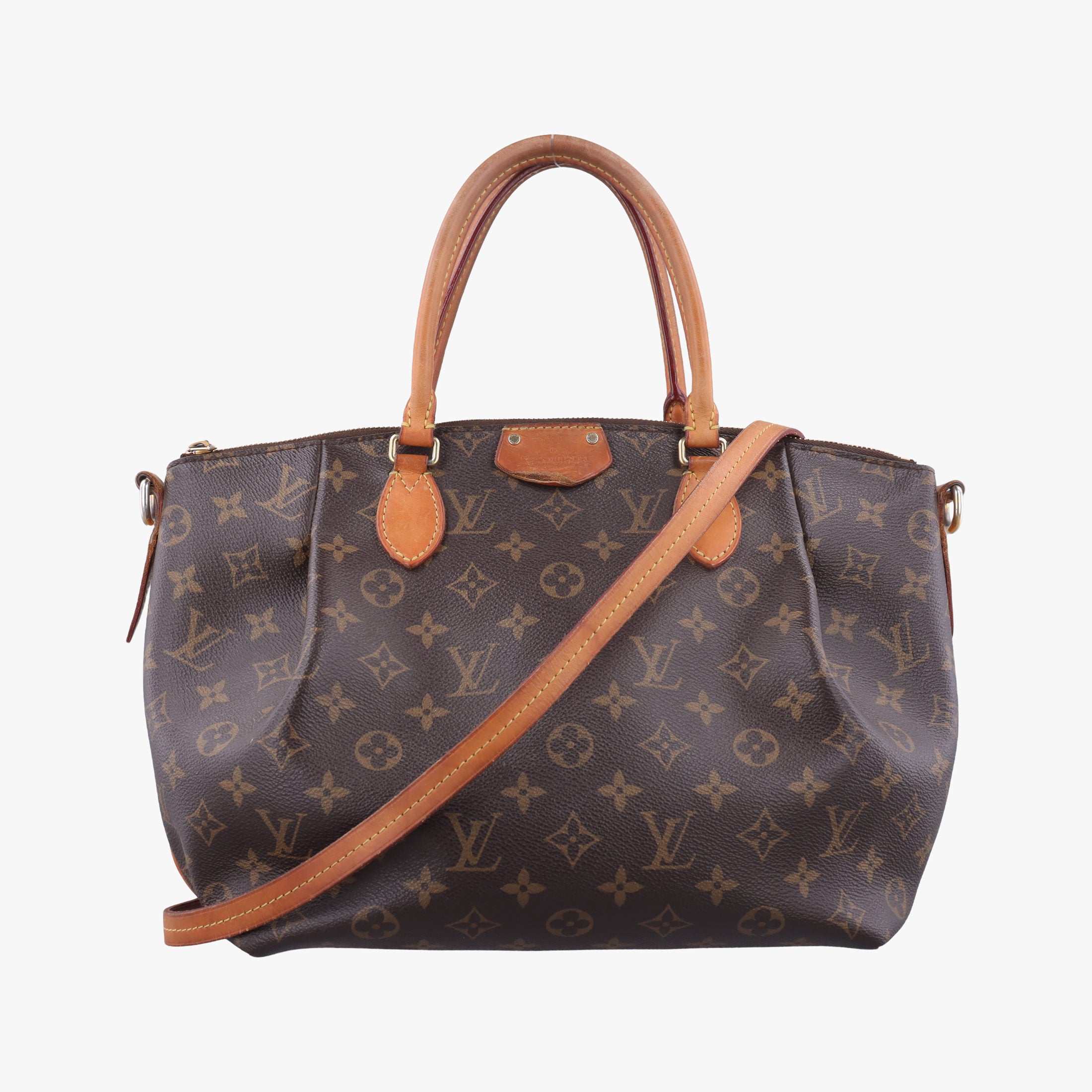 Vintage Louis Vuitton TURENNE MM Brown Monogram Canvas M48814 shoulderbag | stylenewstar