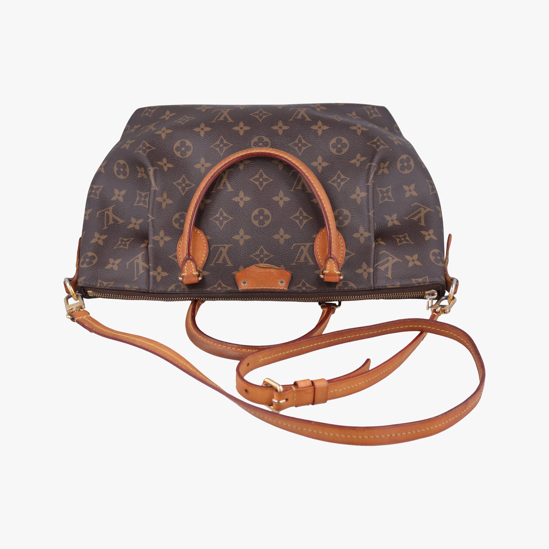 Vintage Louis Vuitton TURENNE MM Brown Monogram Canvas M48814 shoulderbag | stylenewstar