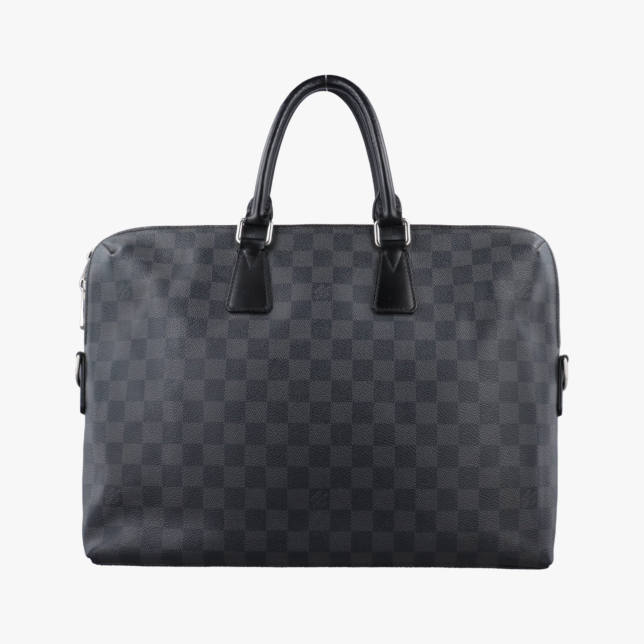 Vintage Louis Vuitton Porte Documents Jour Noir Damier Graphite N48224 handbag | stylenewstar