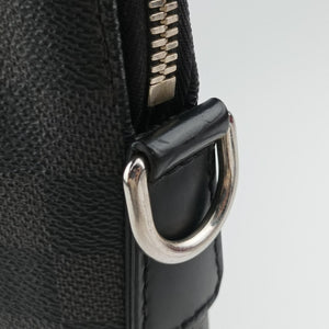 Vintage Louis Vuitton Porte Documents Jour Noir Damier Graphite N48224 handbag | stylenewstar