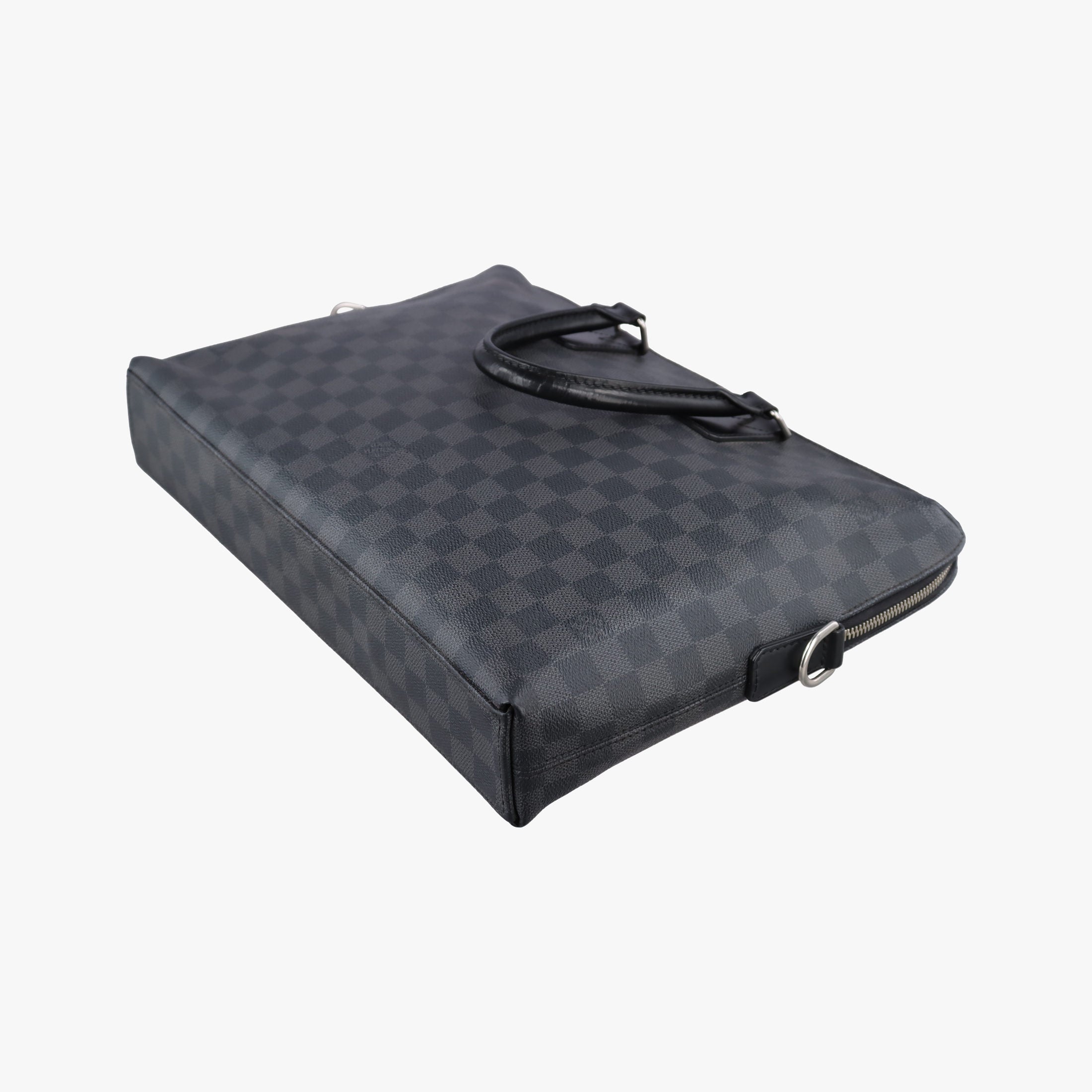 Vintage Louis Vuitton Porte Documents Jour Noir Damier Graphite N48224 handbag | stylenewstar