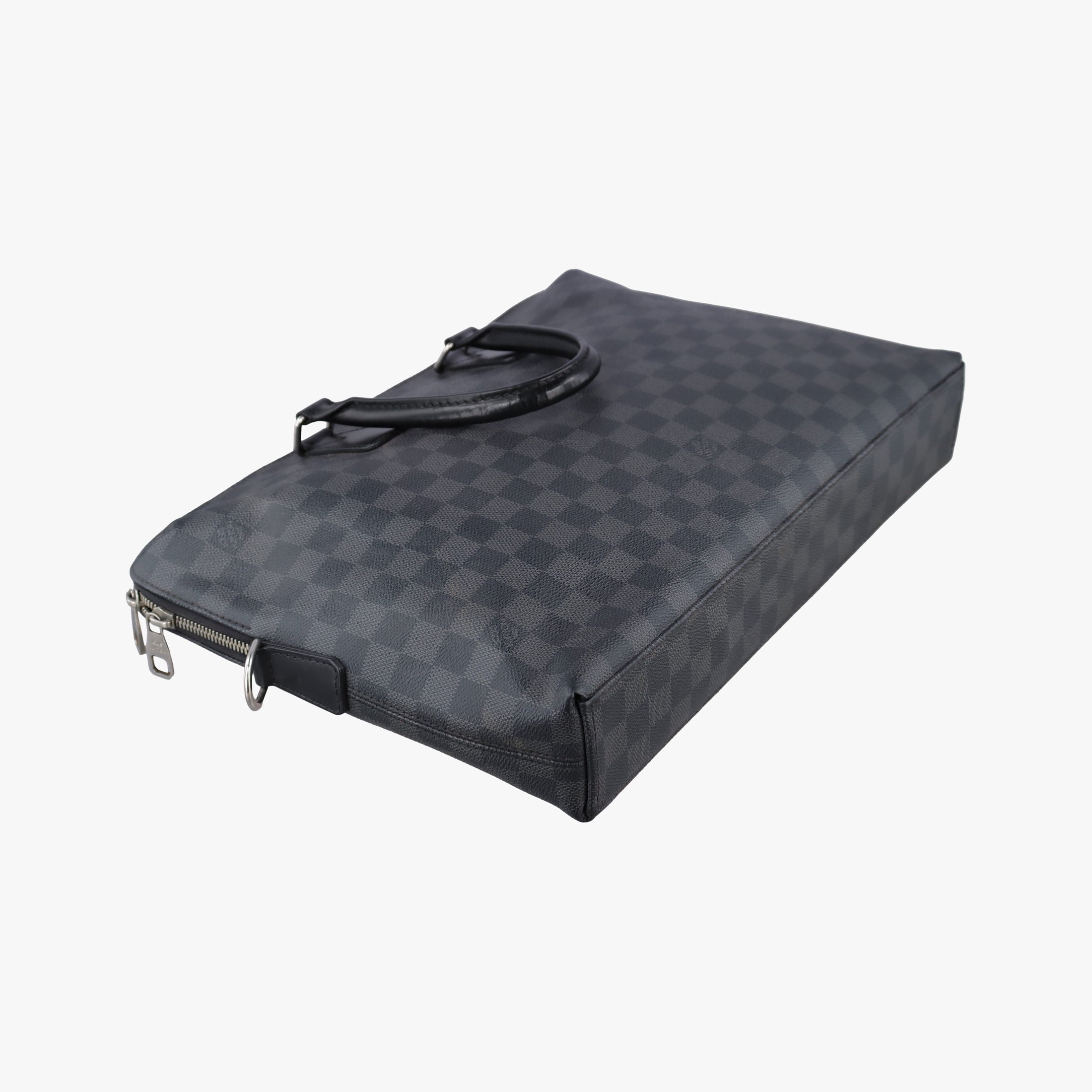 Vintage Louis Vuitton Porte Documents Jour Noir Damier Graphite N48224 handbag | stylenewstar