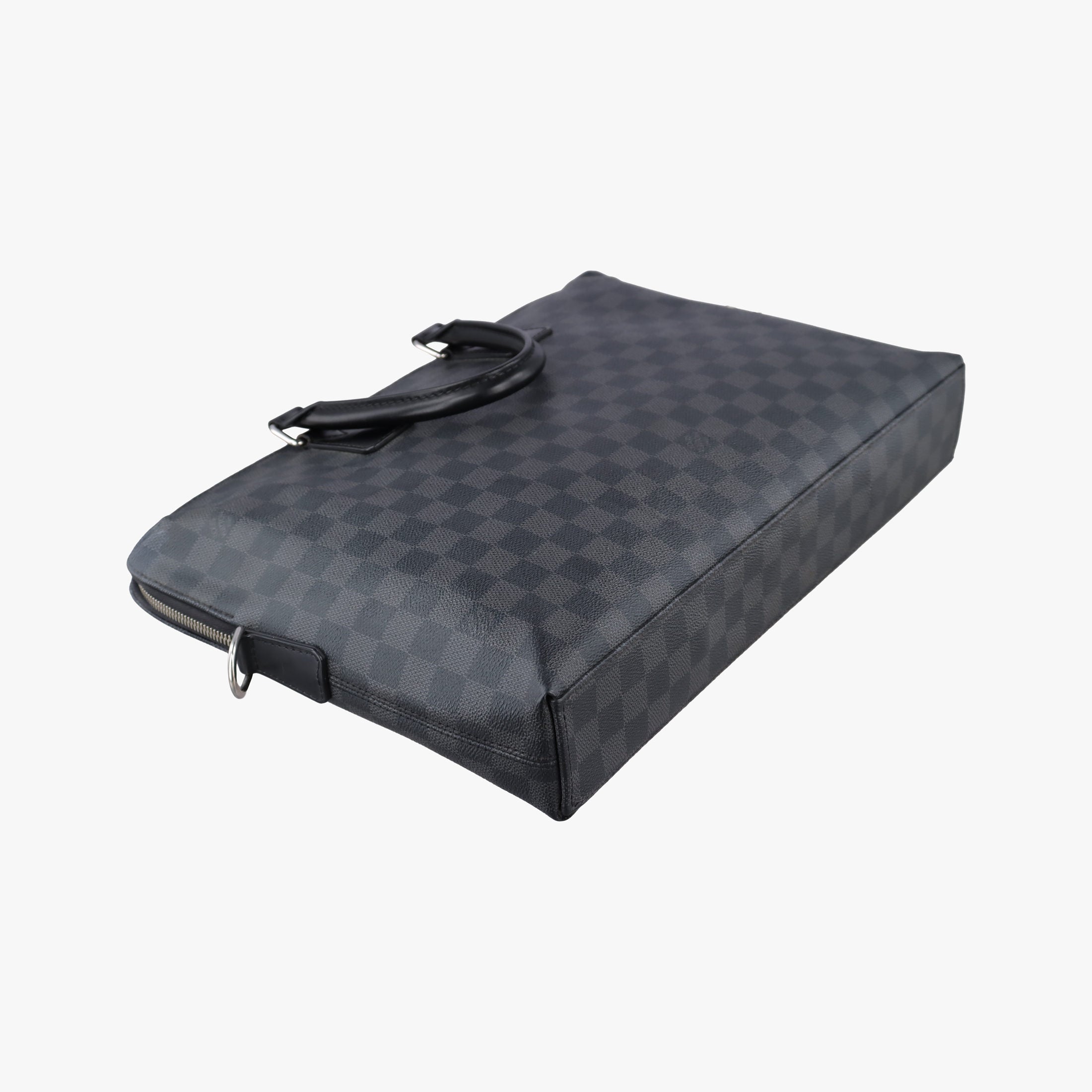 Vintage Louis Vuitton Porte Documents Jour Noir Damier Graphite N48224 handbag | stylenewstar