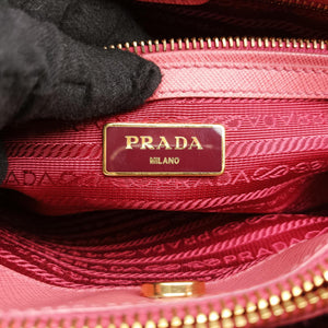 Secondhand Prada Galleria Red SAFFIANO Leather BN1786 shoulderbag | stylenewstar