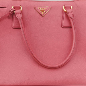Secondhand Prada Galleria Red SAFFIANO Leather BN1786 shoulderbag | stylenewstar