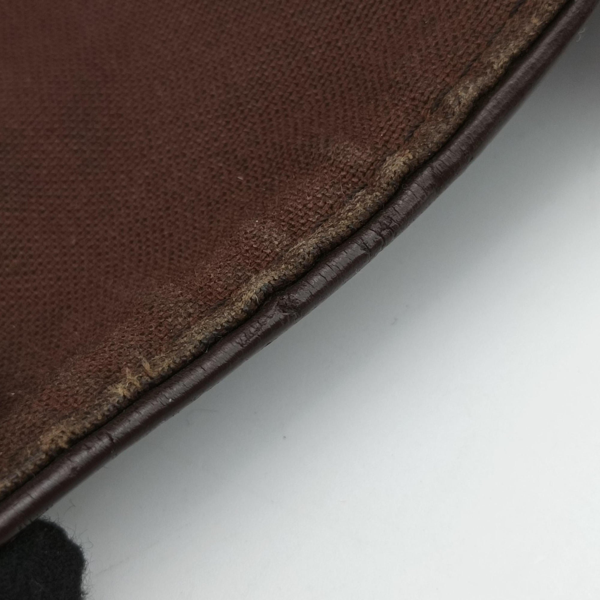 Pre-owned Louis Vuitton BROOKLYN GM EBENE Damier Canvas N51212 shoulderbag | stylenewstar