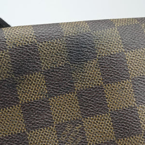 Pre-owned Louis Vuitton BROOKLYN GM EBENE Damier Canvas N51212 shoulderbag | stylenewstar