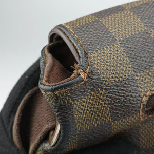Pre-owned Louis Vuitton BROOKLYN GM EBENE Damier Canvas N51212 shoulderbag | stylenewstar