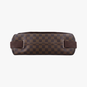 Pre-owned Louis Vuitton BROOKLYN GM EBENE Damier Canvas N51212 shoulderbag | stylenewstar