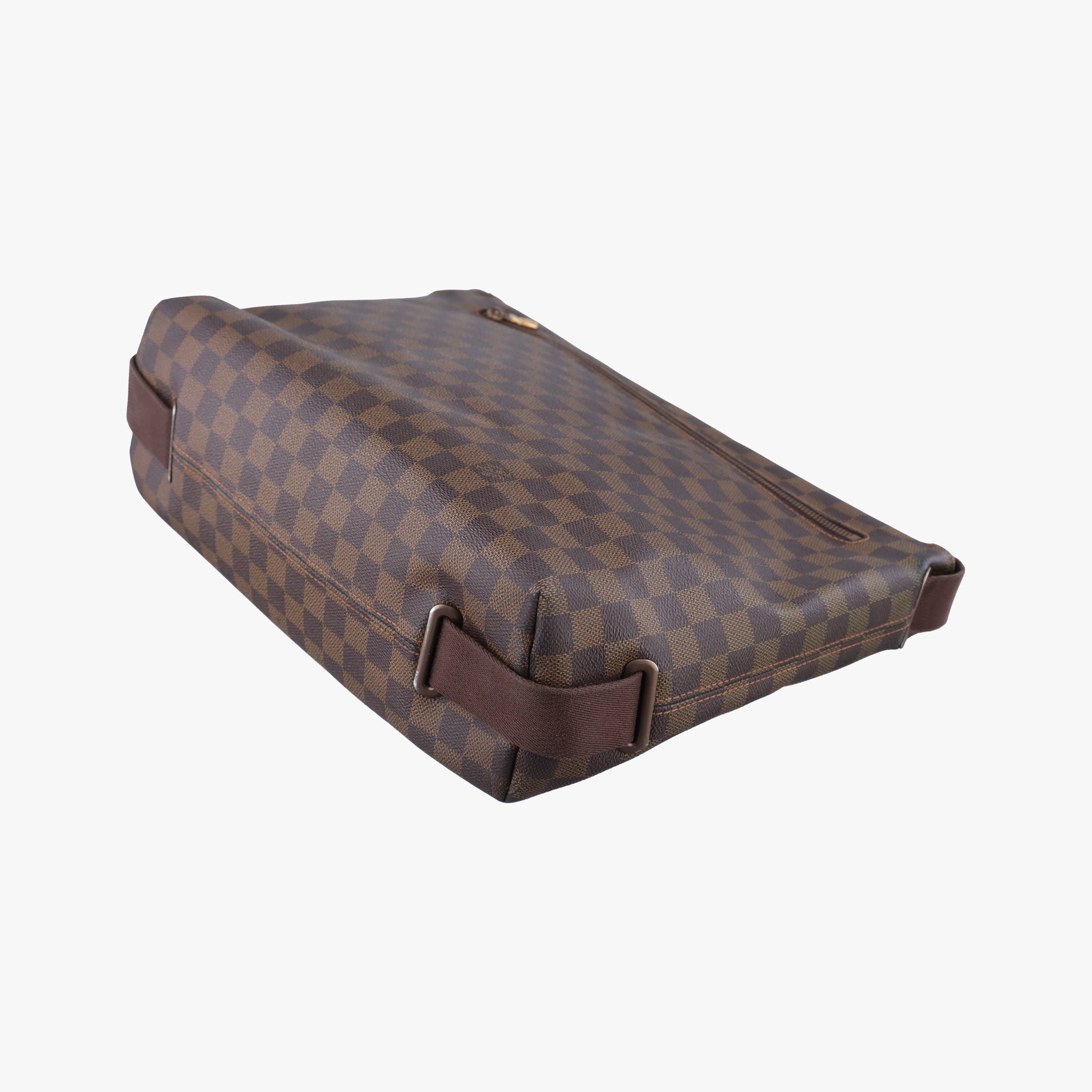 Pre-owned Louis Vuitton BROOKLYN GM EBENE Damier Canvas N51212 shoulderbag | stylenewstar