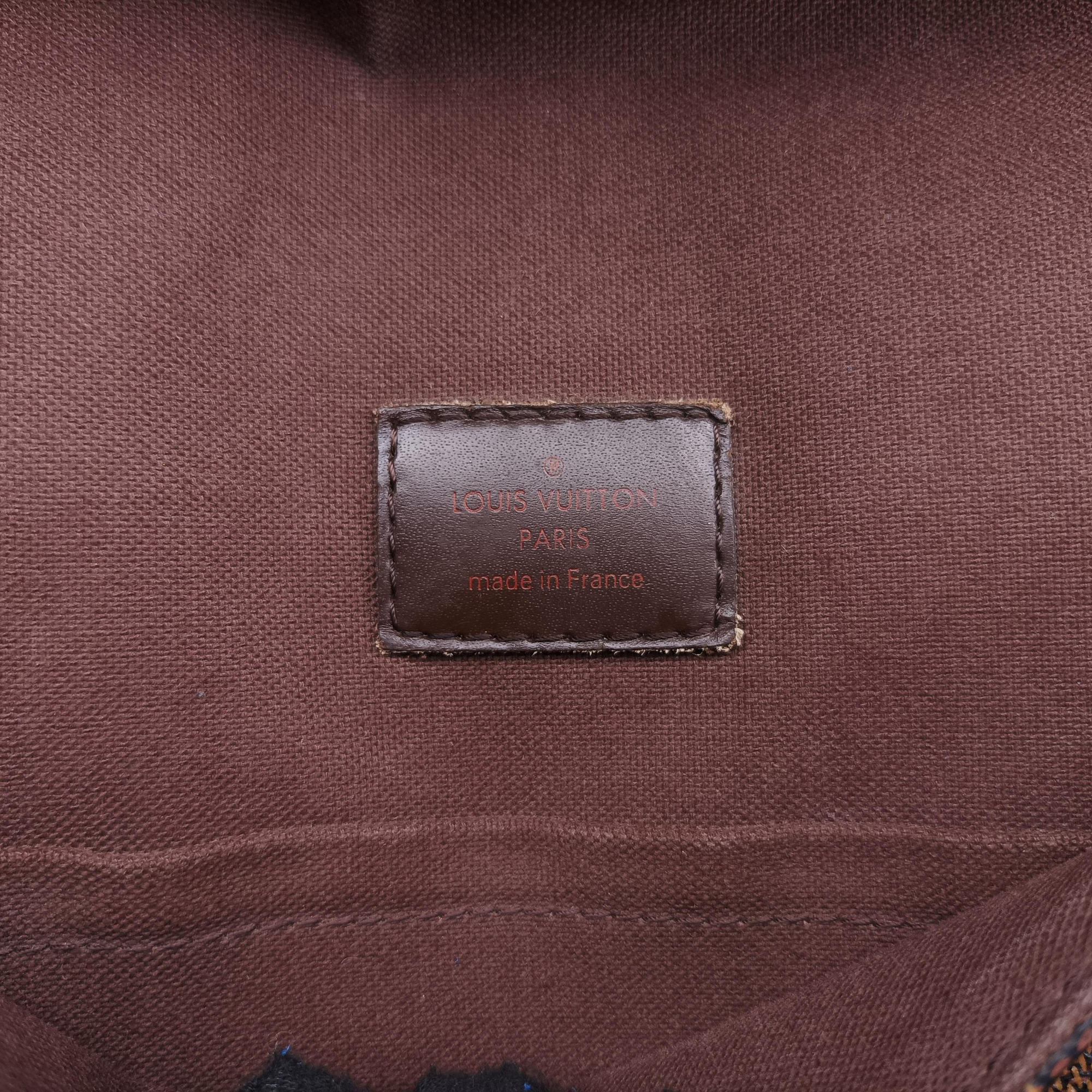 Vintage Louis Vuitton BROOKLYN MM EBENE Damier Canvas N51211 shoulderbag | stylenewstar