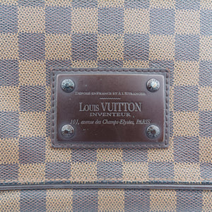 Vintage Louis Vuitton BROOKLYN MM EBENE Damier Canvas N51211 shoulderbag | stylenewstar