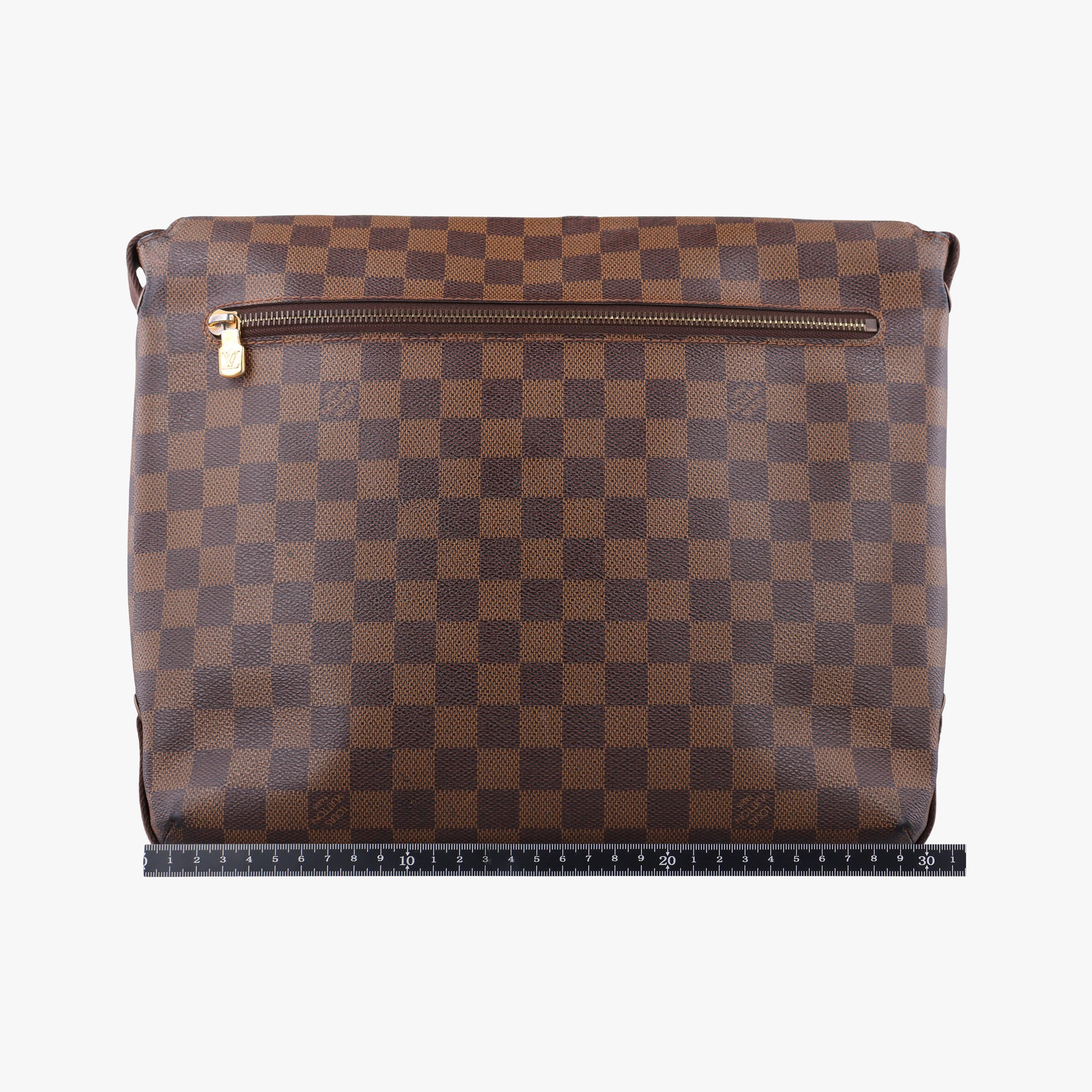 Vintage Louis Vuitton BROOKLYN MM EBENE Damier Canvas N51211 shoulderbag | stylenewstar