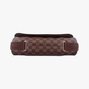 Vintage Louis Vuitton BROOKLYN MM EBENE Damier Canvas N51211 shoulderbag | stylenewstar