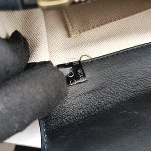 Pre-owned Gucci Dionysus Black×green×red Leather 448075 shoulderbag | stylenewstar