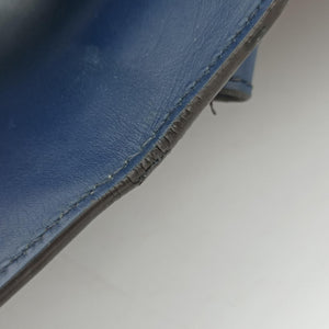 Pre-owned Gucci Sylvie Blue Leather 421882 shoulderbag | stylenewstar
