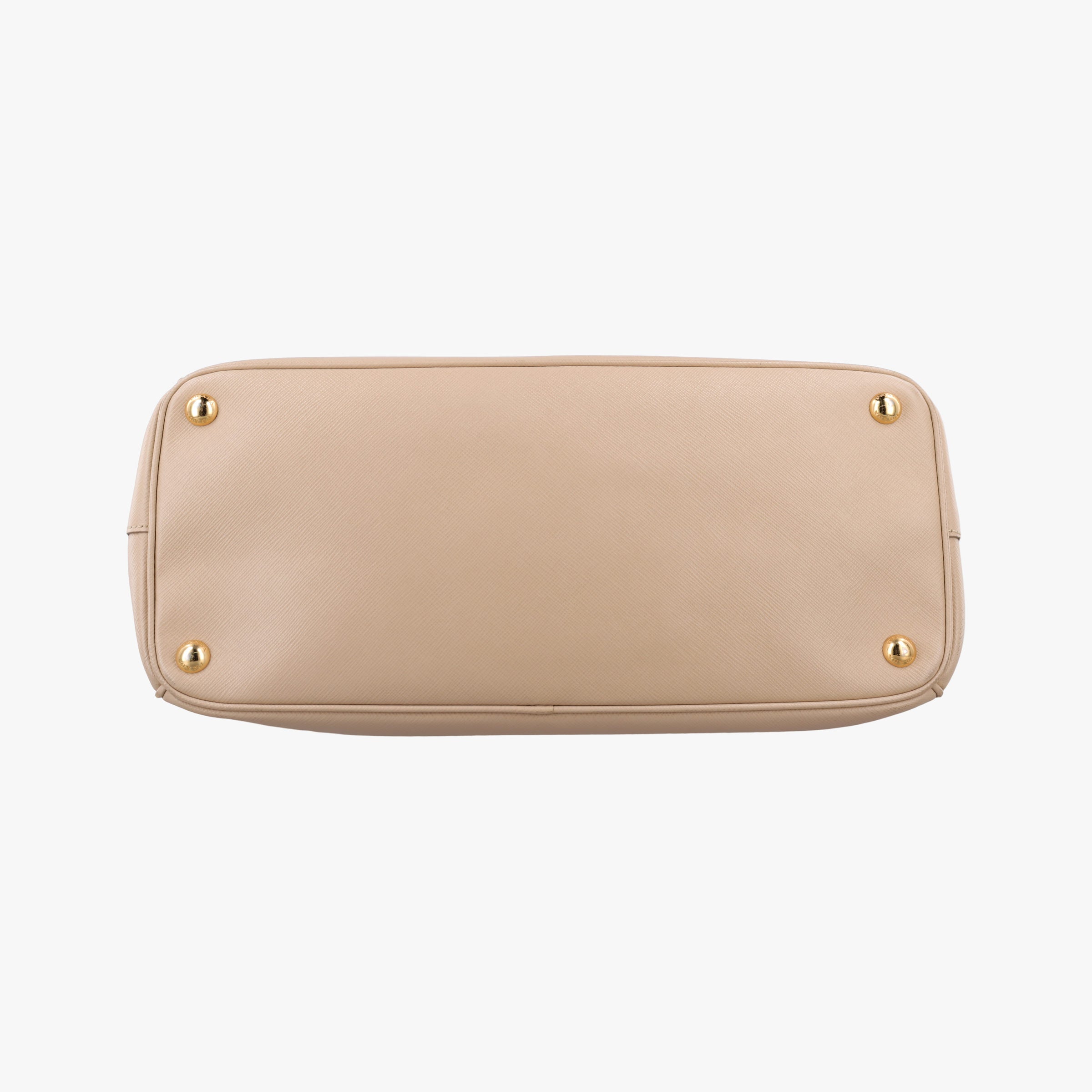 Pre-owned Prada Galleria Beige SAFFIANO Leather BN1786 shoulderbag | stylenewstar