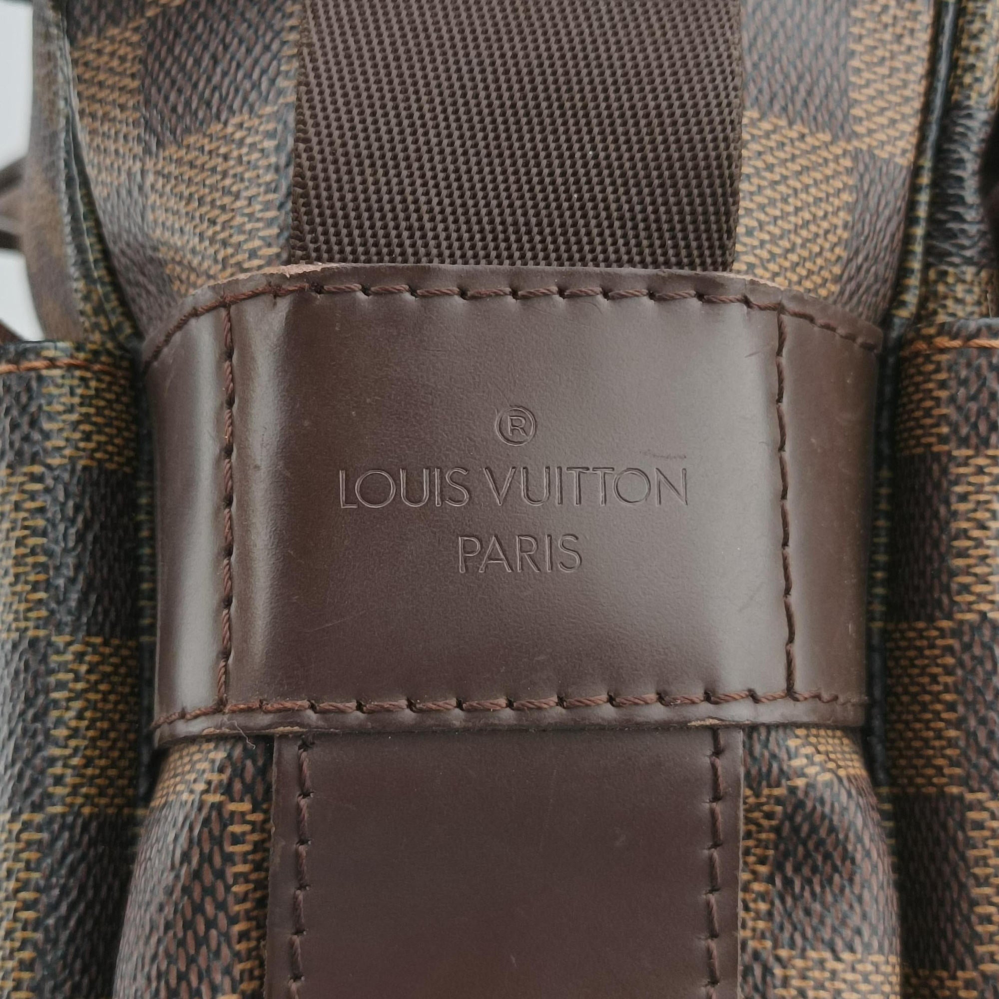 Pre-owned Louis Vuitton NAVIGLIO EBENE Damier Canvas N45255 shoulderbag | stylenewstar