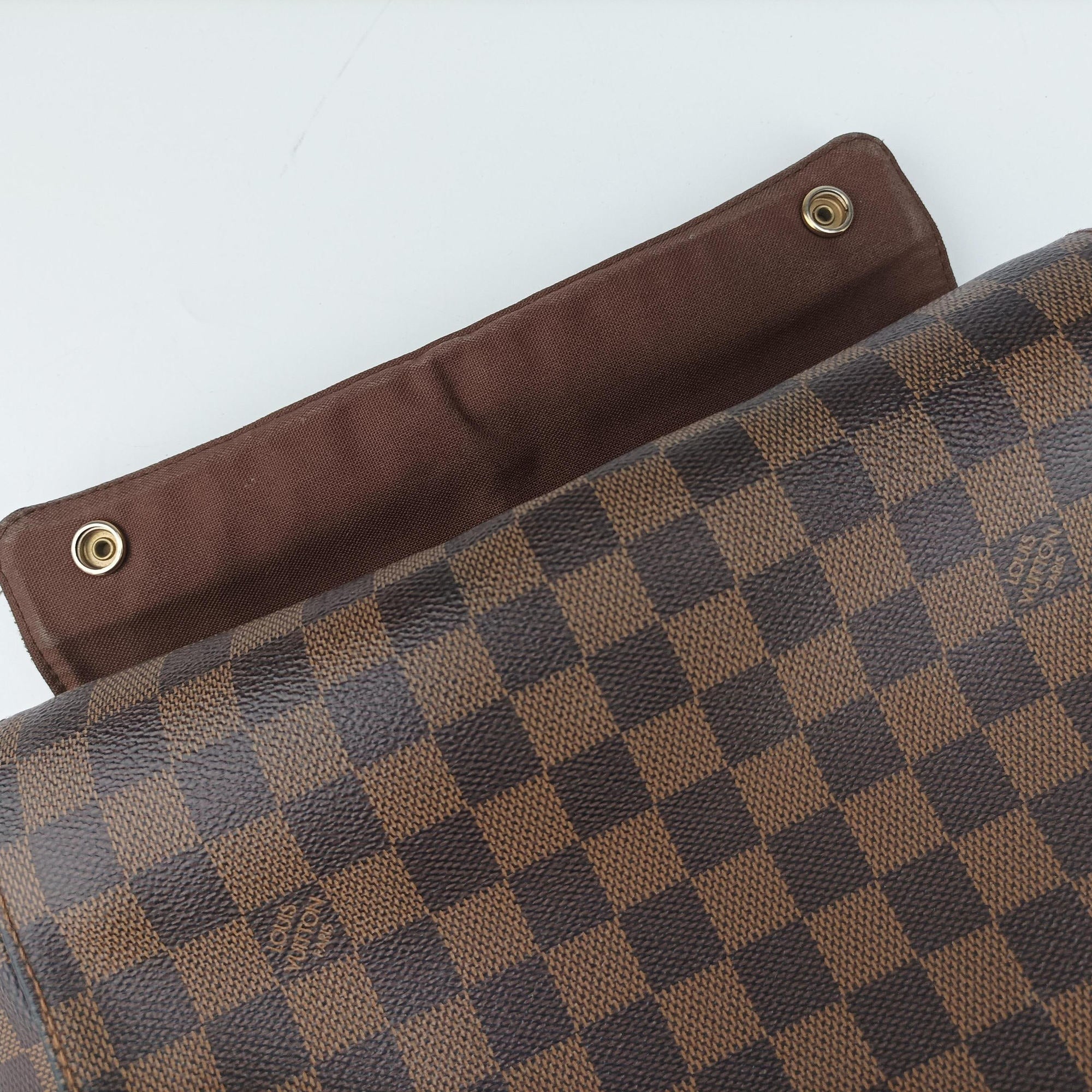 Pre-owned Louis Vuitton NAVIGLIO EBENE Damier Canvas N45255 shoulderbag | stylenewstar