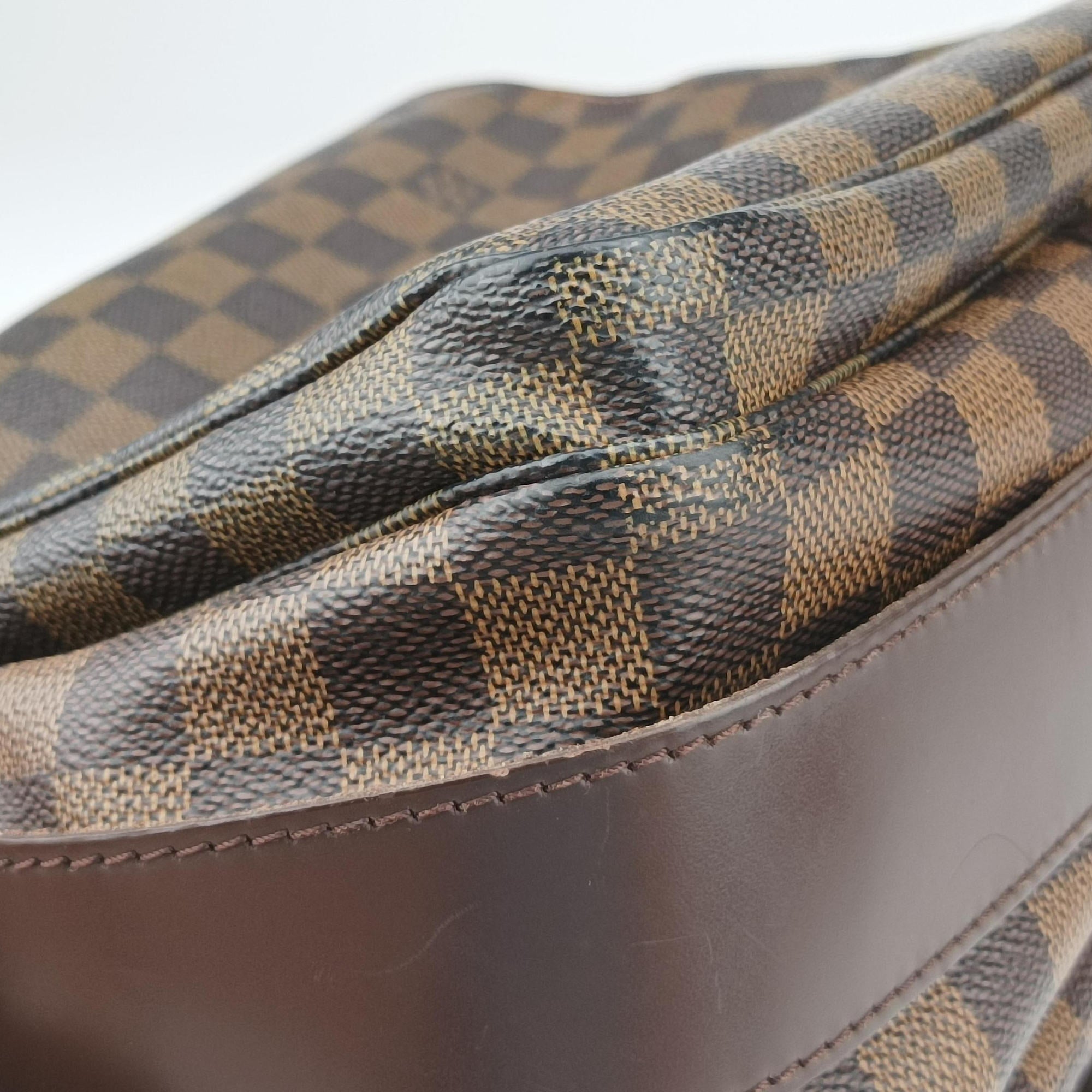 Pre-owned Louis Vuitton NAVIGLIO EBENE Damier Canvas N45255 shoulderbag | stylenewstar
