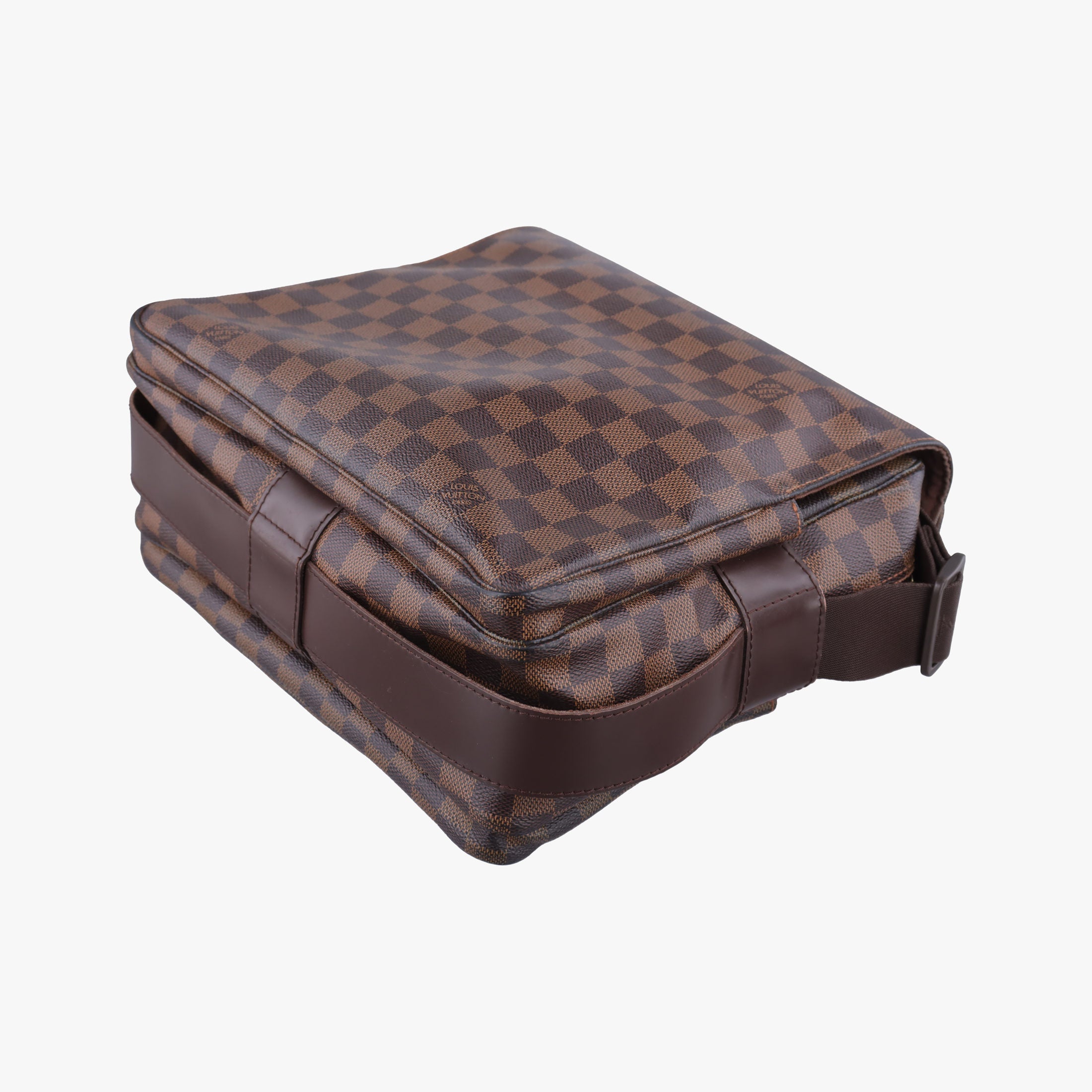 Pre-owned Louis Vuitton NAVIGLIO EBENE Damier Canvas N45255 shoulderbag | stylenewstar