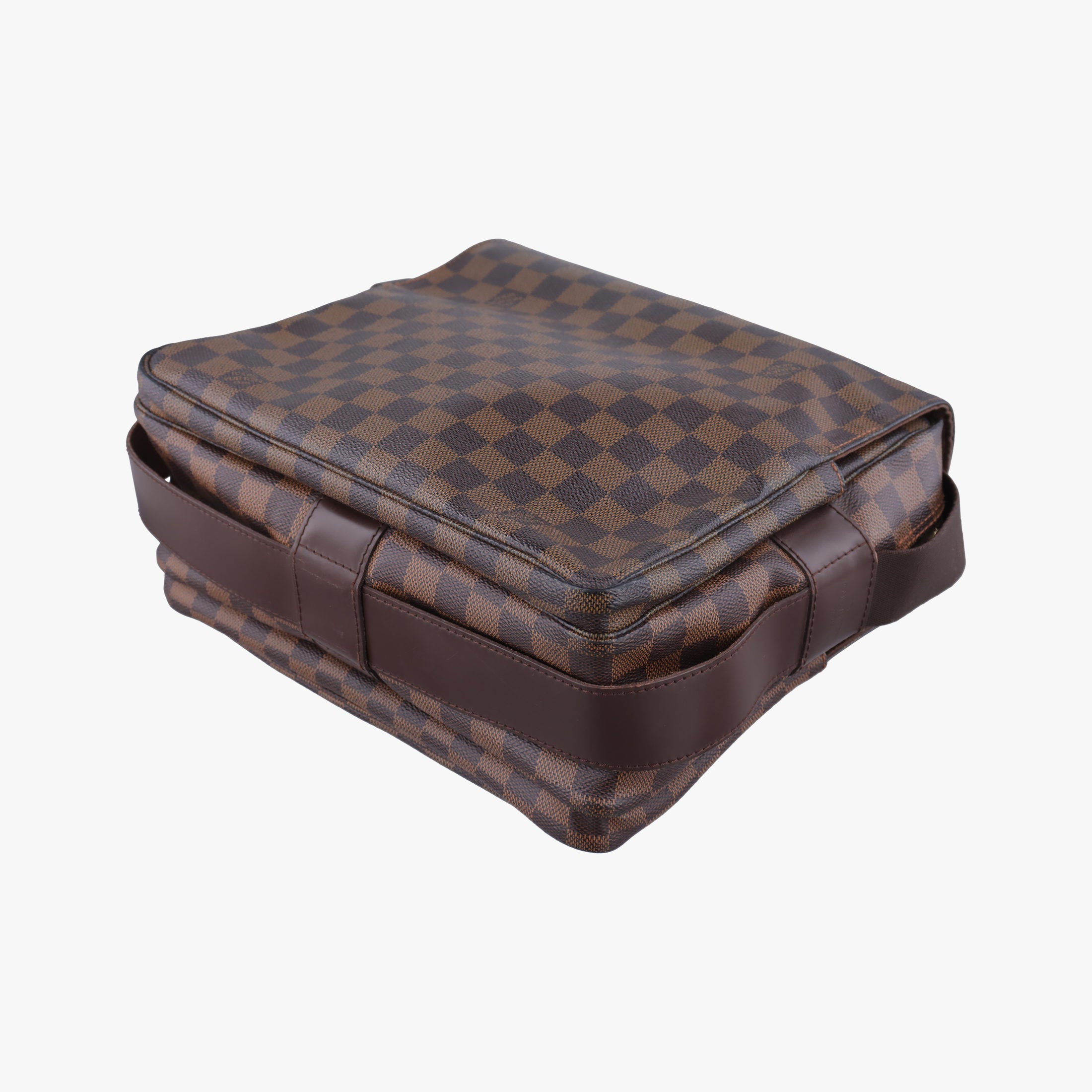 Pre-owned Louis Vuitton NAVIGLIO EBENE Damier Canvas N45255 shoulderbag | stylenewstar
